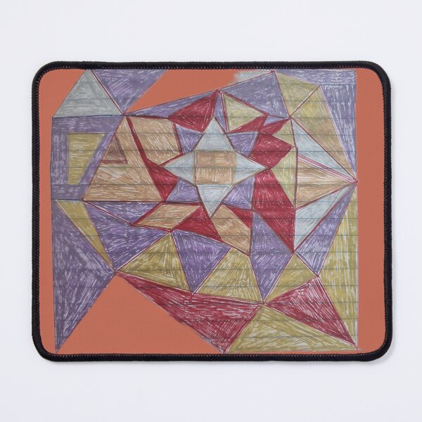 Item preview,  The Architect's Grid - Kaleidoscope Alignment- Rust Edition designed and sold by energyoflove333.