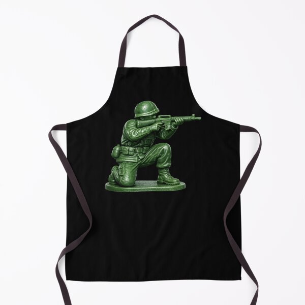 Item preview, Green Army Man – Kneeling Rifleman designed and sold by getpressedshirt.