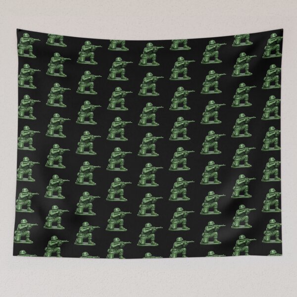 Item preview, Green Army Man – Kneeling Rifleman designed and sold by getpressedshirt.