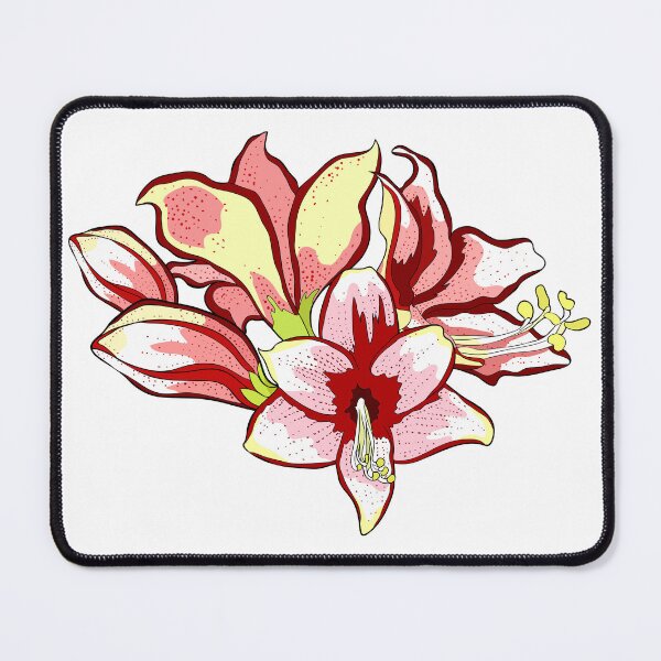 Item preview, Elegant Hippeastrum Amaryllis Botanical Art designed and sold by OrPolly.