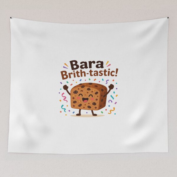 Item preview, Bara Brith-tastic! Cute Welsh Fruit Cake Illustration designed and sold by Cerys-GS.