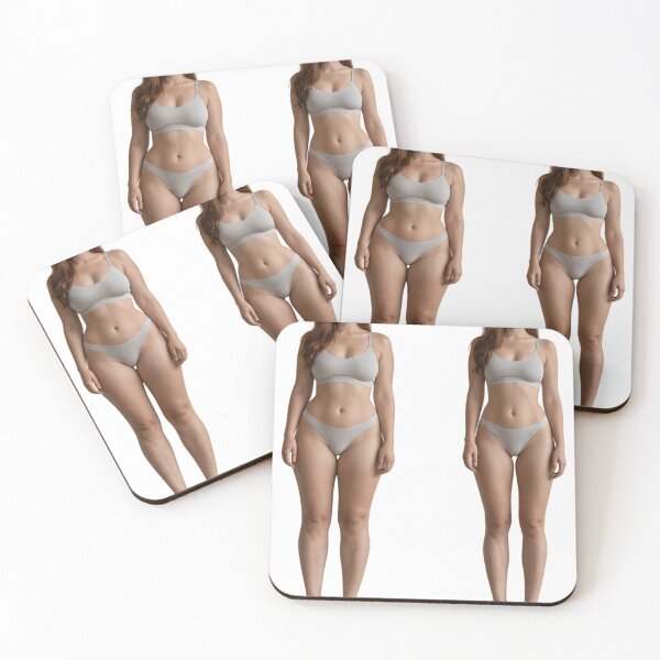 Item preview, Two full length portraits of redhead woman standing as PNG element designed and sold by Creative88Art.