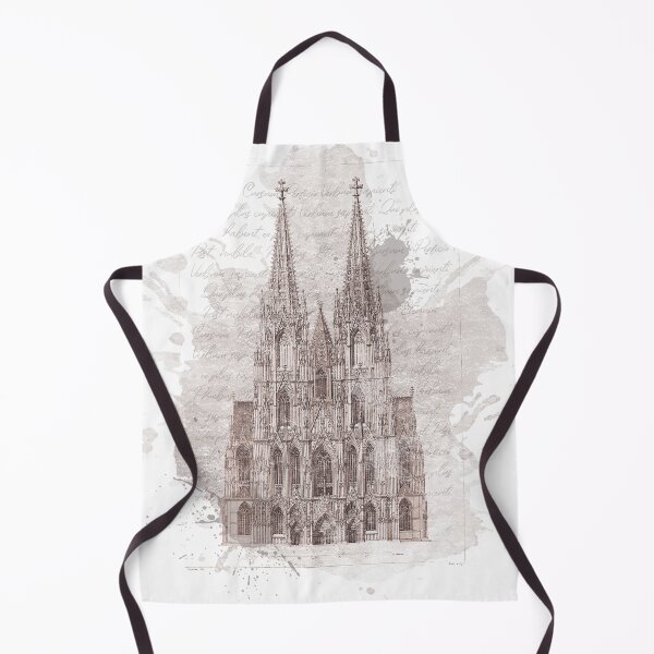 Item preview, Vintage Watercolor Cathedral designed and sold by stacree.