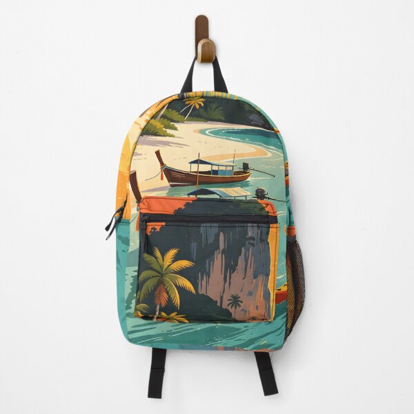 Item preview, Koh Yao Noi Thailand Kayak Adventures – Retro Sunset Series designed and sold by Spirit of Siam.