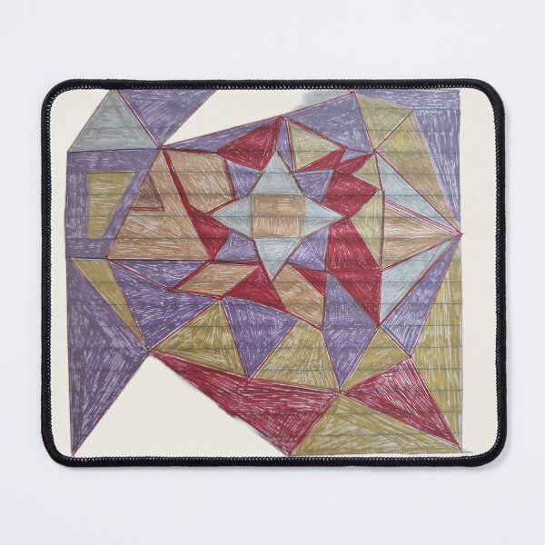 Item preview, The Architect's Grid - Ethereal Cream Kaleidoscope Alignment designed and sold by energyoflove333.