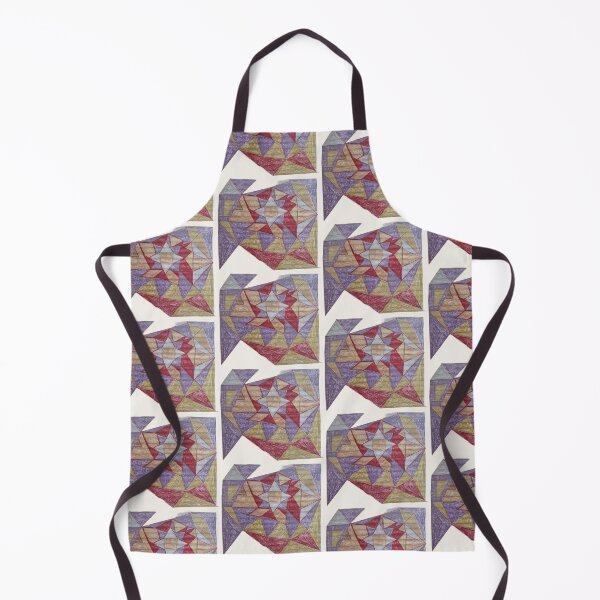 Item preview, The Architect's Grid - Ethereal Cream Kaleidoscope Alignment designed and sold by energyoflove333.