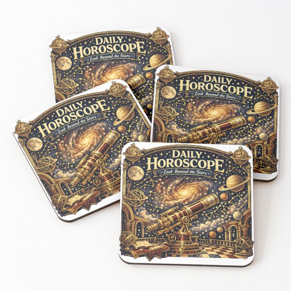 Item preview, Daily Horoscope Vintage Telescope | Astrology Galaxy Observatory Design designed and sold by irfanshikh.