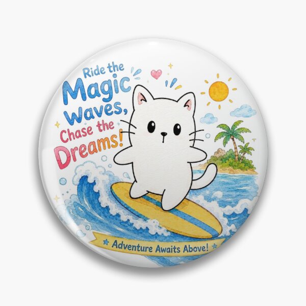 Item preview, Mochi enjoys surfing designed and sold by AveryStudio.