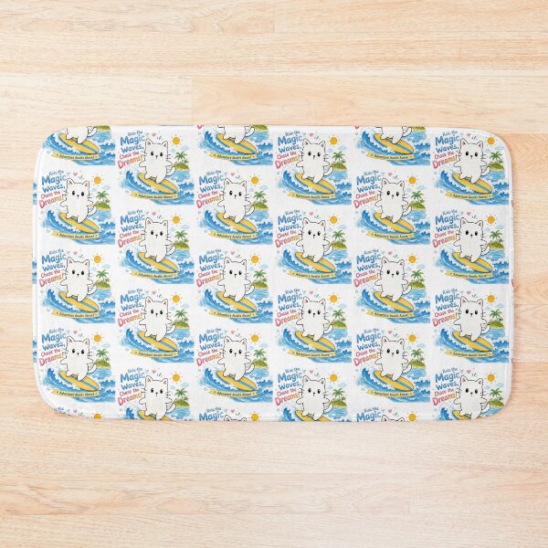 Item preview, Mochi enjoys surfing designed and sold by AveryStudio.
