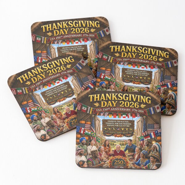 Item preview, THANKSGIVING DAY 2026 - USA is Celebrating 250th Anniversary 1776 to 2026 designed and sold by DBM Photo Art 1.
