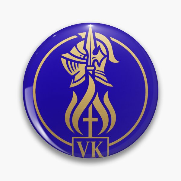 Item preview, Golden Knight Warrior Spear Emblem designed and sold by Zee Choice.