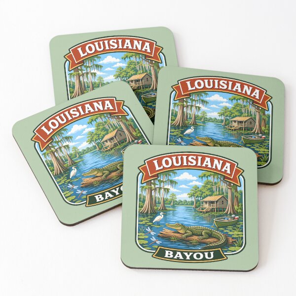 Item preview, Louisiana Bayou designed and sold by Myra365Art.