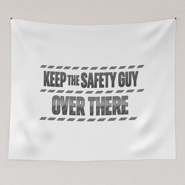 Item preview, HVAC Safety Guy Humor Design designed and sold by FrozenHeat97.