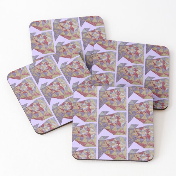 Item preview, The Architect's Grid - Laser Lavender  Kaleidoscope Alignment designed and sold by energyoflove333.