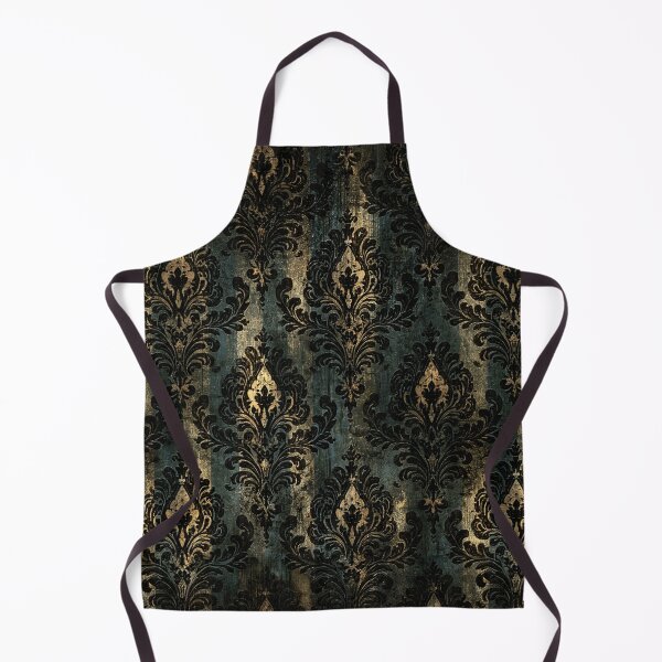 Item preview, Weathered Teal Damask on Rusted Metal designed and sold by Piotrek0001.