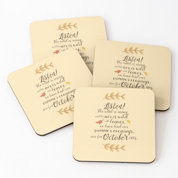 Item preview, October Eves - Fall Phrases designed and sold by stacree.