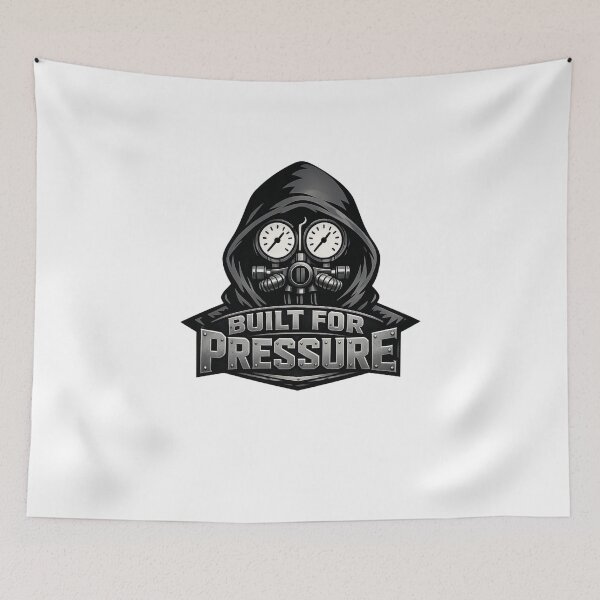 Item preview, Built for Pressure HVAC Tech Emblem designed and sold by FrozenHeat97.