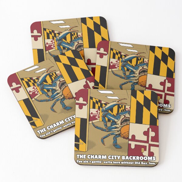 Item preview, The Charm City Backrooms Maryland Blue Crab designed and sold by simdragonart.