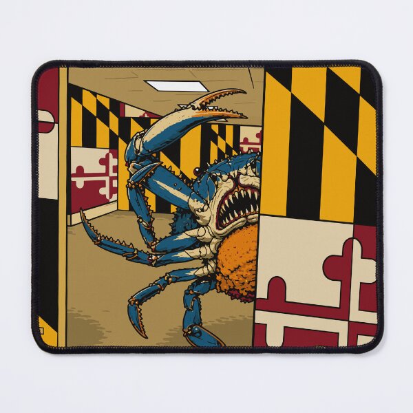 Item preview, The Charm City Backrooms Maryland Blue Crab designed and sold by simdragonart.