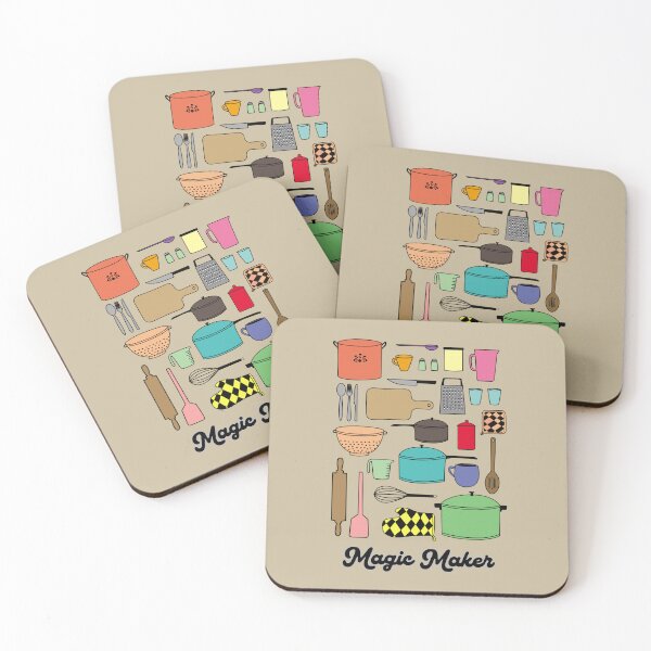Item preview, Magic Maker Colorful Kitchen Utensils - Cook Gift designed and sold by Shedronpanda.