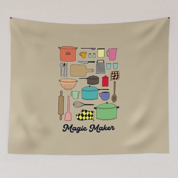 Item preview, Magic Maker Colorful Kitchen Utensils - Cook Gift designed and sold by Shedronpanda.