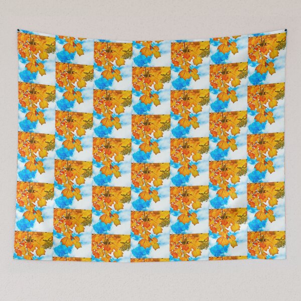 Item preview, Golden Leaves Branch designed and sold by KaleidoscopeMeg.