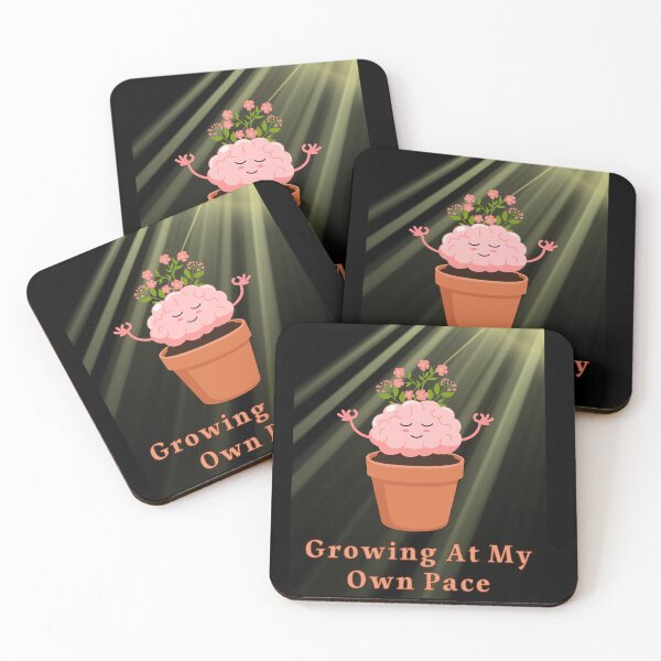 Item preview, Growing At My Own Pace designed and sold by WeaselsStuff.