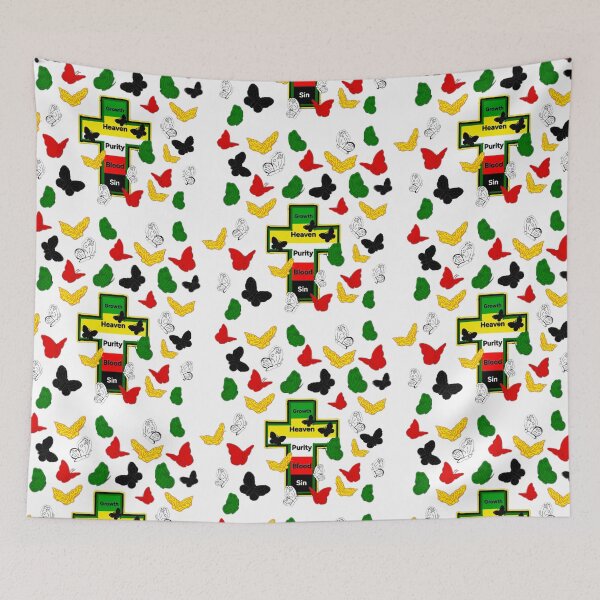 Item preview, wordless cross telling salvation through colors designed and sold by gracehopelove.