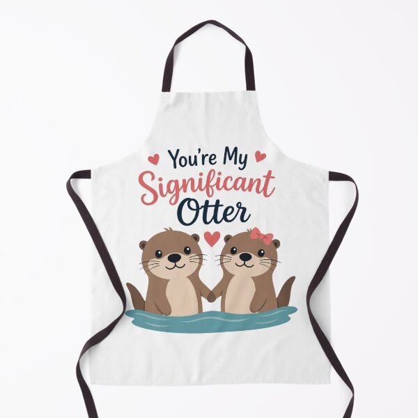 Item preview, You're My Significant Otter Cute Animal Pun designed and sold by Cerys-GS.