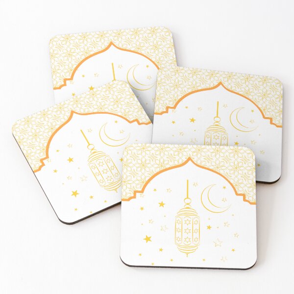 Item preview, Elegant Ramadan Lantern & Crescent Moon | Islamic Geometric Pattern Design designed and sold by Emanartstudio14.