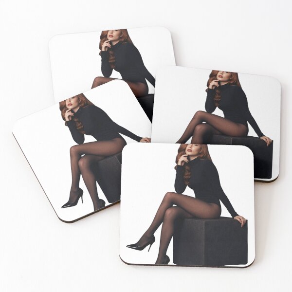 Item preview, Elegant woman in black bodysuit sitting on as transparent cutout designed and sold by Creative88Art.