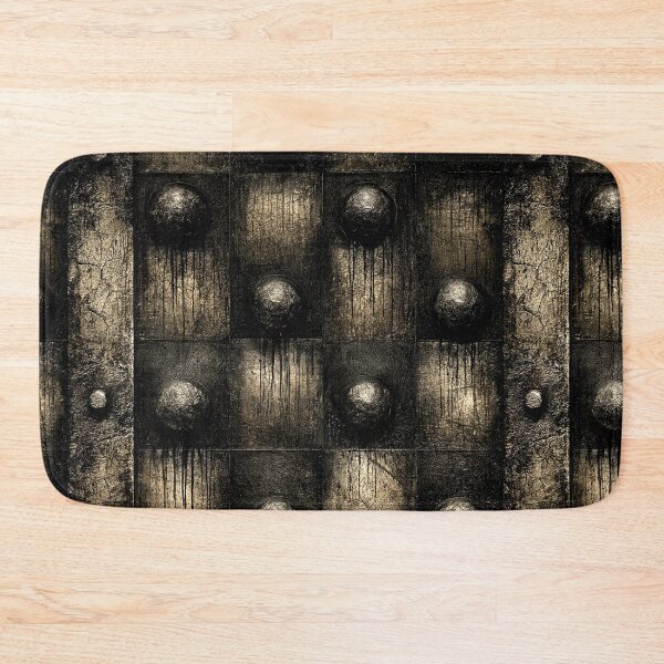 Item preview, Heavy Iron Door with Oxidized Rivets designed and sold by Piotrek0001.