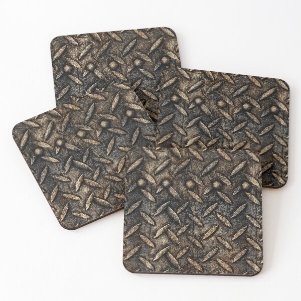 Item preview, Rusty Diamond Plate Industrial Steel designed and sold by Piotrek0001.