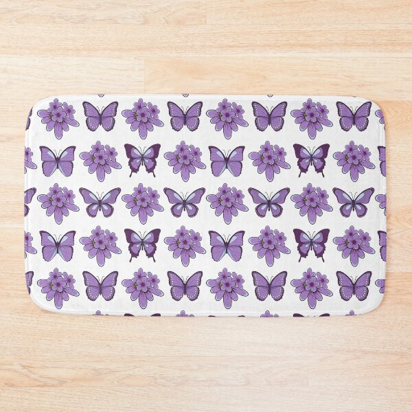 Item preview, Illustration with lavender flowers and butterflies designed and sold by RizikCat.
