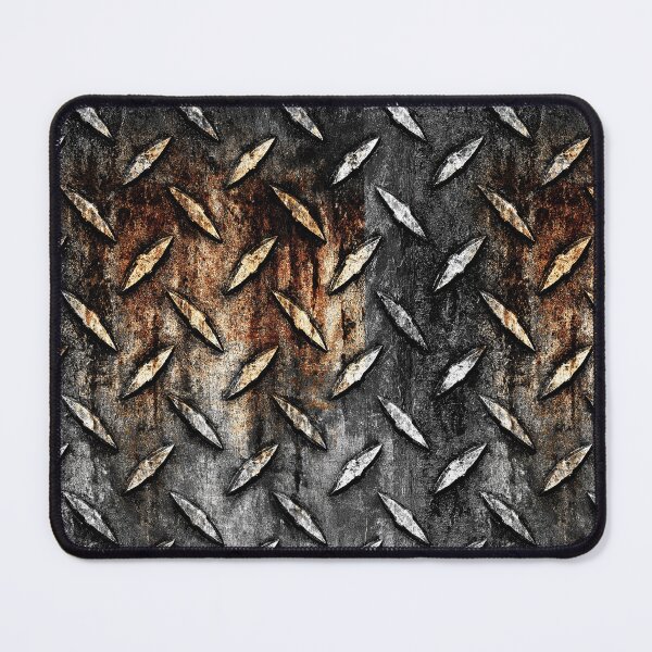 Item preview, Corroded Industrial Diamond Plate Art designed and sold by Piotrek0001.