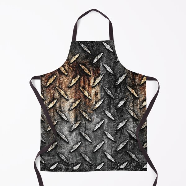 Item preview, Corroded Industrial Diamond Plate Art designed and sold by Piotrek0001.
