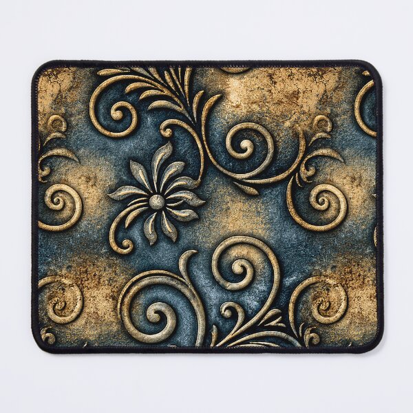 Item preview, Antique Gold Damask on Patina Rust designed and sold by Piotrek0001.