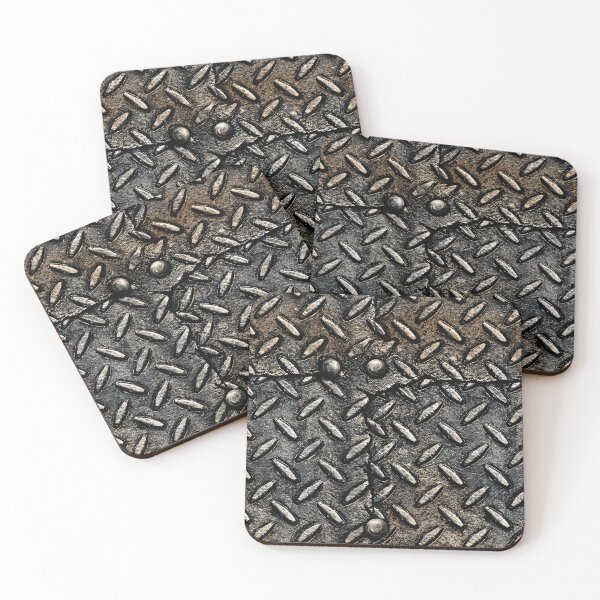 Item preview, Grey Weathered Diamond Plate Texture designed and sold by Piotrek0001.
