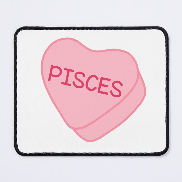 Item preview, Pisces Pink Candy Heart Sweet Heart Cute designed and sold by SlimyFish.