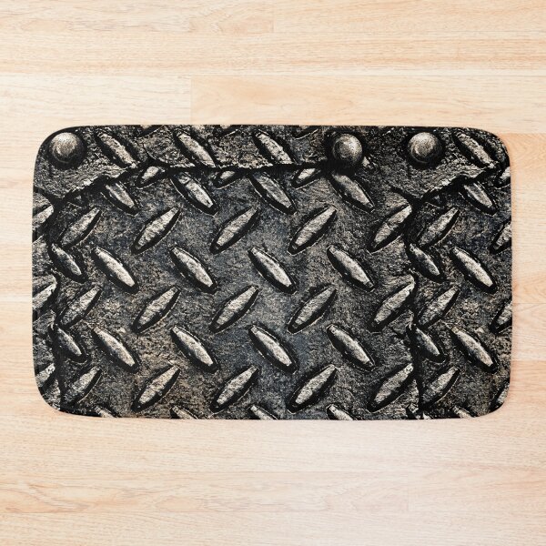 Item preview, Grey Weathered Diamond Plate Texture designed and sold by Piotrek0001.