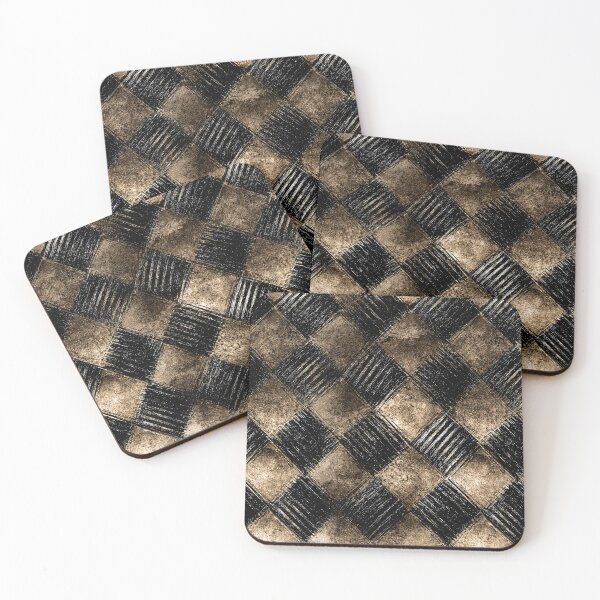 Item preview, Checkered Rusted Iron Plate Pattern designed and sold by Piotrek0001.