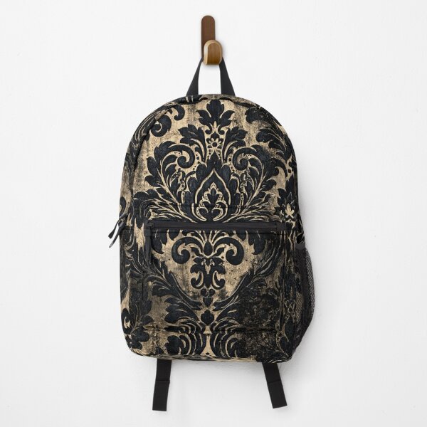 Item preview, Midnight Damask on Distressed Charcoal designed and sold by Piotrek0001.