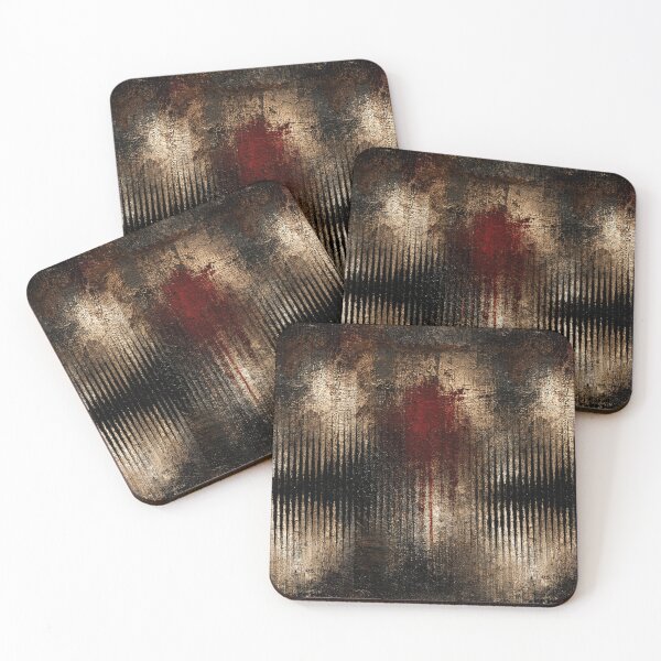 Item preview, Crimson Stained Industrial Metal Decay designed and sold by Piotrek0001.