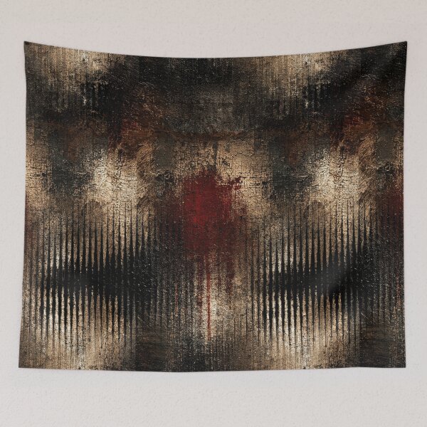 Item preview, Crimson Stained Industrial Metal Decay designed and sold by Piotrek0001.