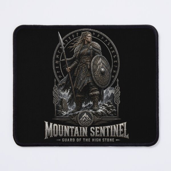 Item preview, Mountain Sentinel — Guardian of the Northern Pass | Norse Viking Warrior designed and sold by R3X .