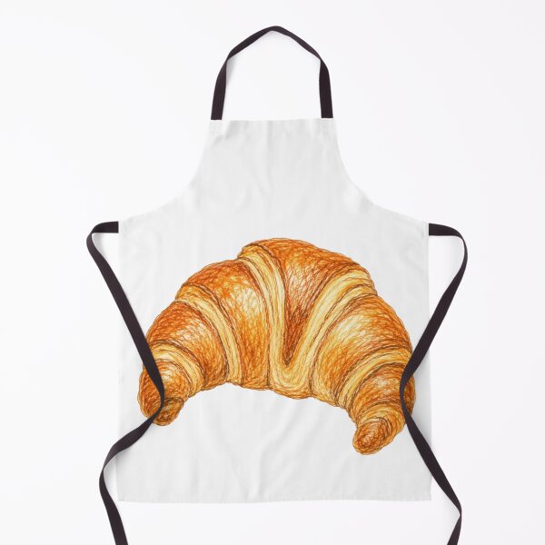 Item preview, French croissant drawing designed and sold by JOANNASKAH.