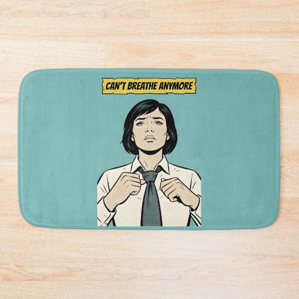 Item preview, Can't Breathe Anymore Minimalist Pop Art Poster designed and sold by DuckOddity.