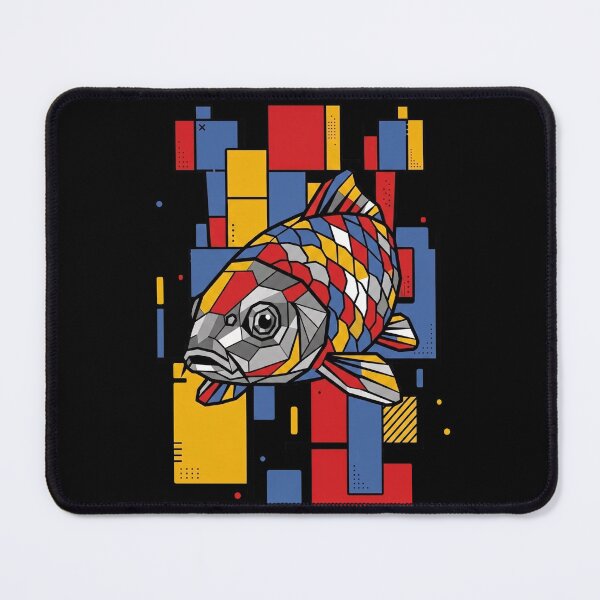 Item preview, Funny Koi Colorful Blocks Geometric Art Boys Girls Kids designed and sold by FurryHavenPH.