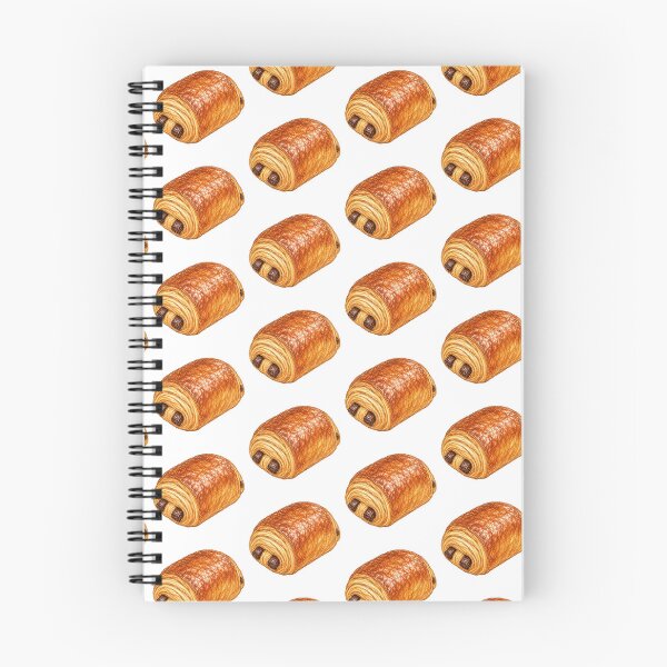 Item preview, French chocolate croissant (drawn) designed and sold by JOANNASKAH.