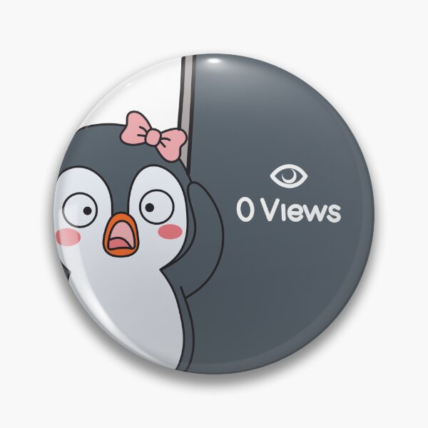 Item preview, Nori Penguin - 0 Views Social Media Panic Sticker designed and sold by Chonkibao.